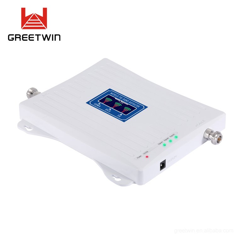 GREETWIN Economical GSM Tri Band Cell Mobile Phone 900 2100 1800 MHz Amplifier Network 2G 3G 4G Signal Booster Repeater